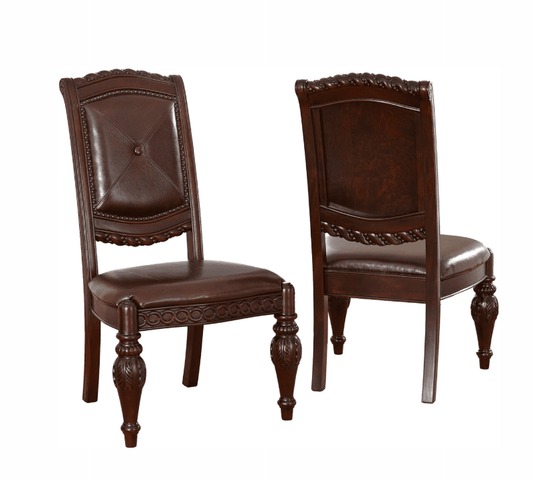 Antoinette Side Dining Chairs (includes 2 chairs) by Steve Silver