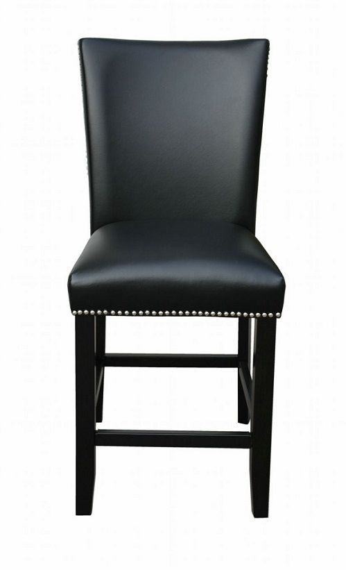 Camila Black Counter Height Set (table and 8 chairs) by Steve Silver