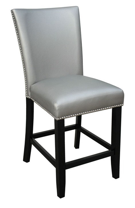 Camila Silver Counter Height Chairs (includes 2 chairs) by Steve Silver