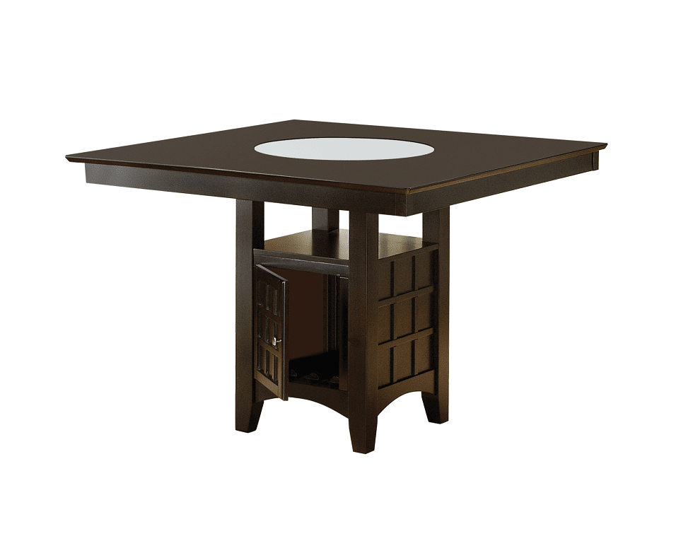 Gabriel Counter Height Set (table and 8 chairs) by Coaster