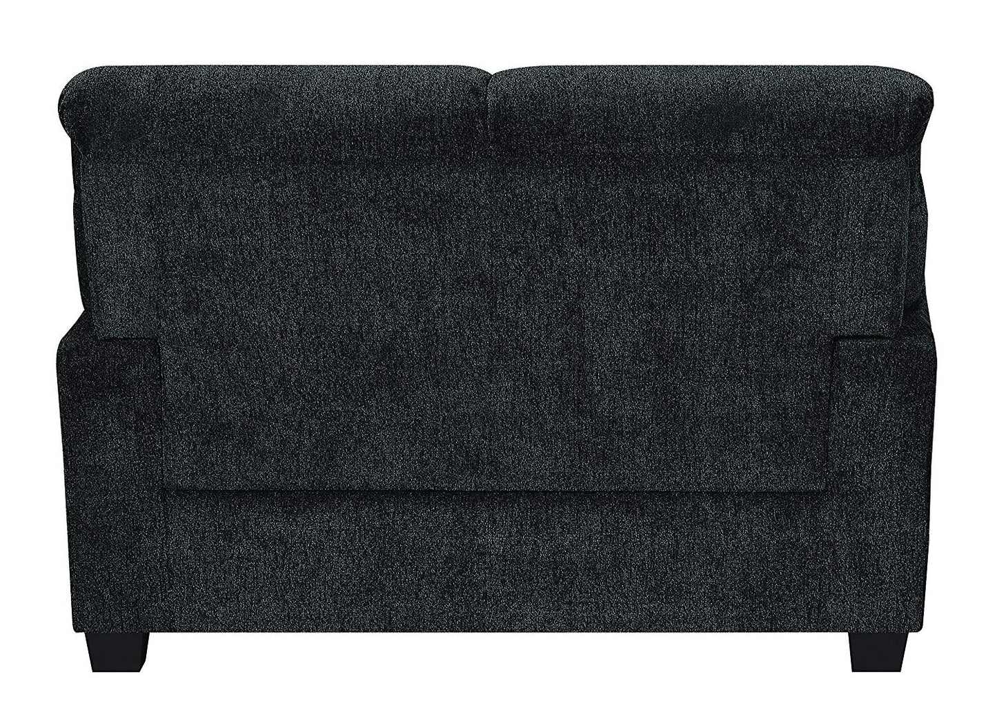 Clementine Graphite Love Seat by Coaster