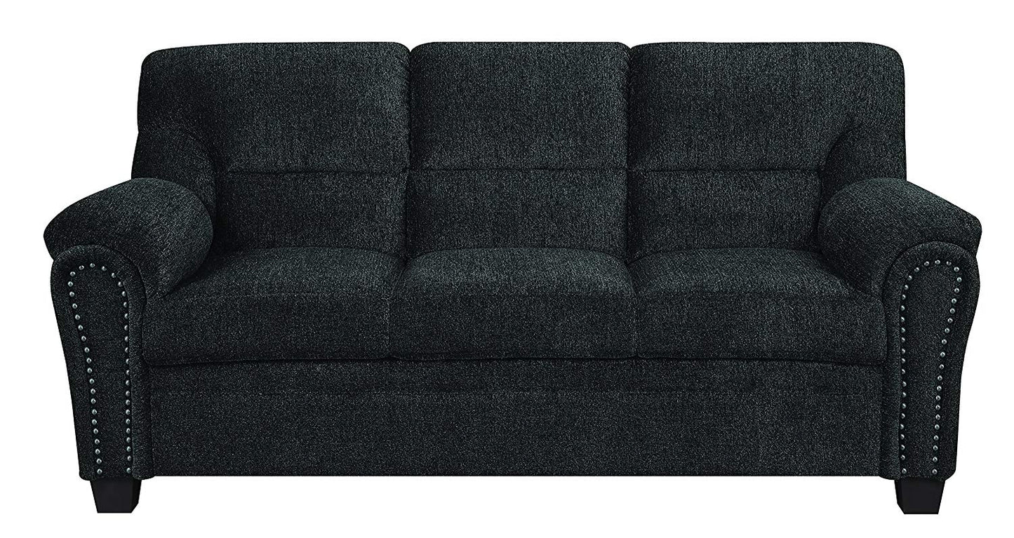 Clementine Graphite Sofa by Coaster