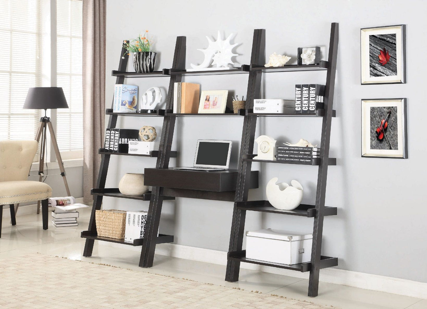 Colella 3-piece Bookcase Desk Set by Coaster