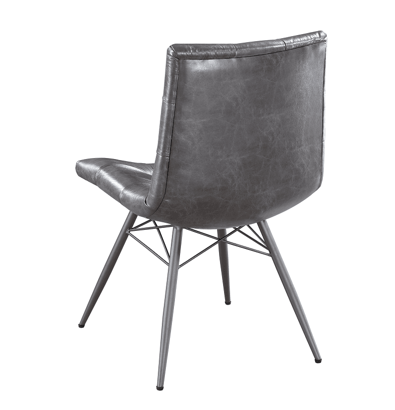 Aiken Charcoal Dining Chairs (includes 4 chairs) by Coaster