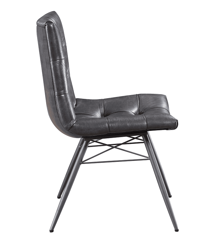 Aiken Charcoal Dining Chairs (includes 4 chairs) by Coaster