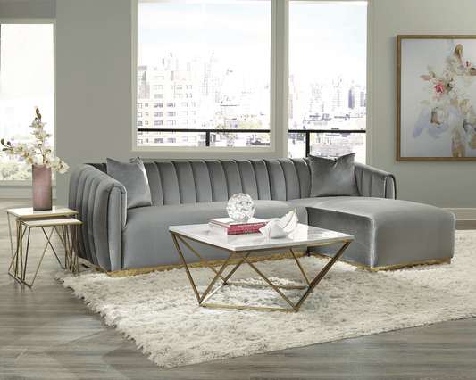 Grisby Sectional by Coaster