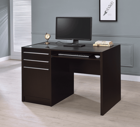 Halston 2-Drawer Desk by Coaster