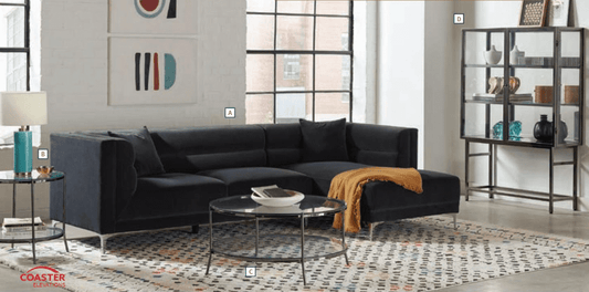 Hetfield Sectional by Coaster