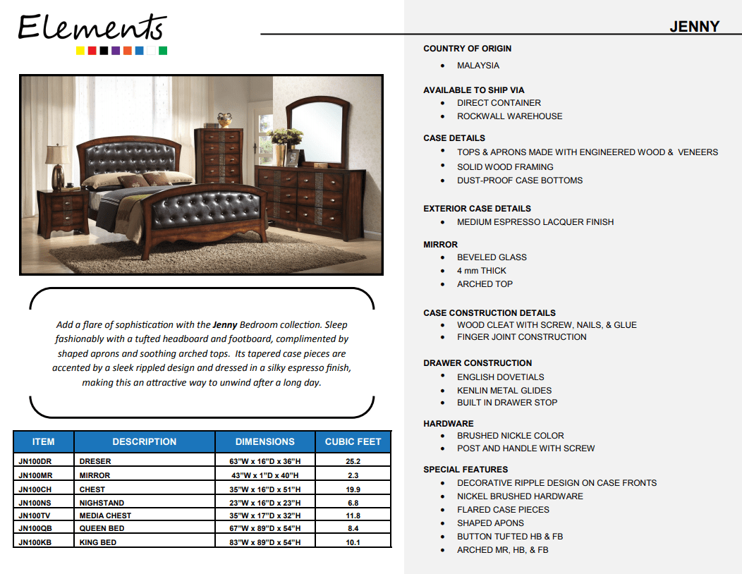 Jenny Chest by Elements