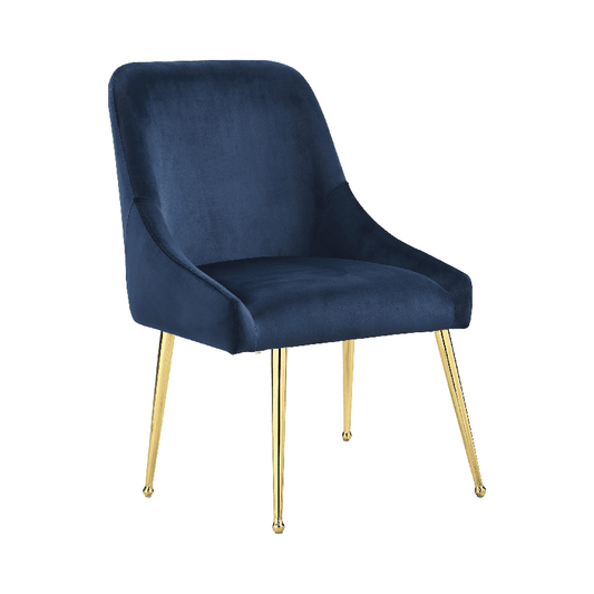 Mayette Blue Dining Chairs (includes 2 chairs) by Coaster