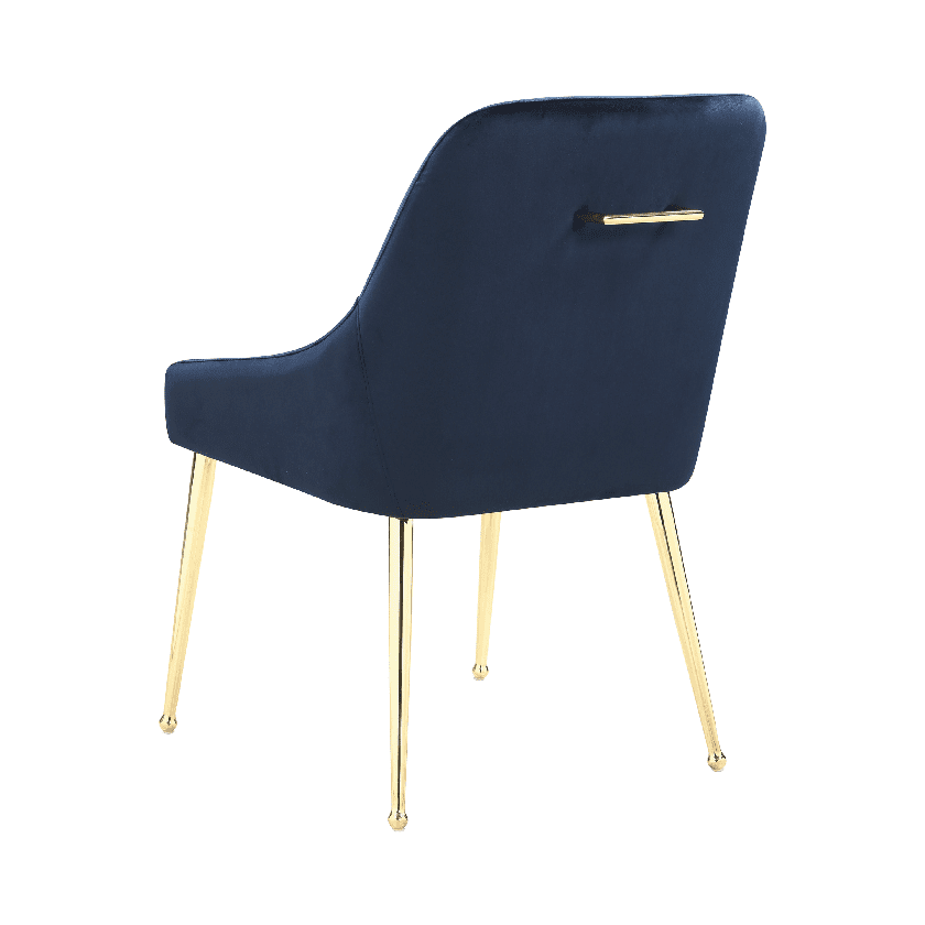 Mayette Blue Dining Chairs (includes 2 chairs) by Coaster