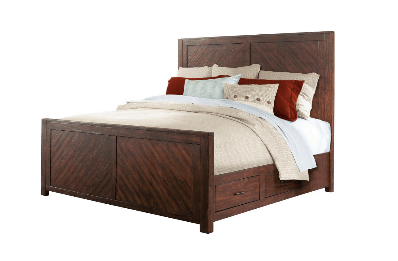 King Jax Platform Storage Bed Frame by Elements