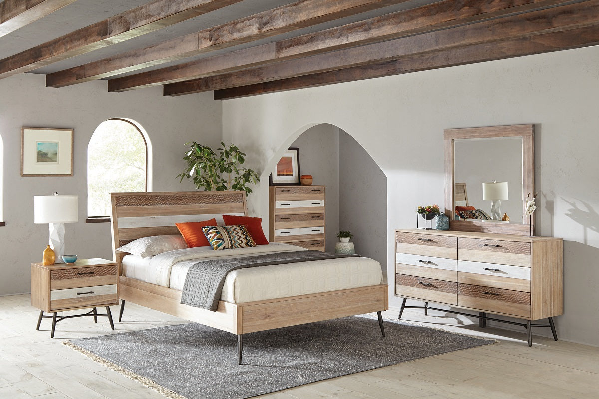 King Marlow Platform Bed Frame by Coaster