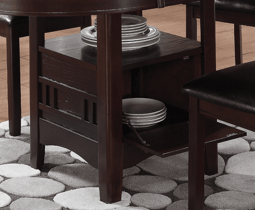 Lavon (table and 4 chairs) by Coaster