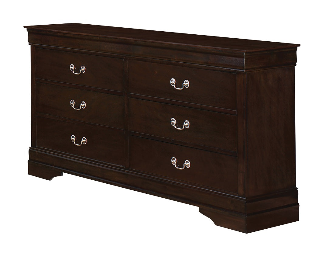 Louis Philippe Cappuccino Dresser by Coaster