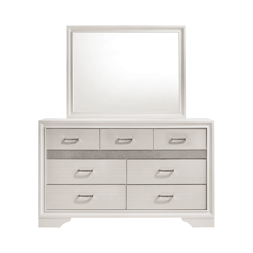Miranda White Dresser by Coaster
