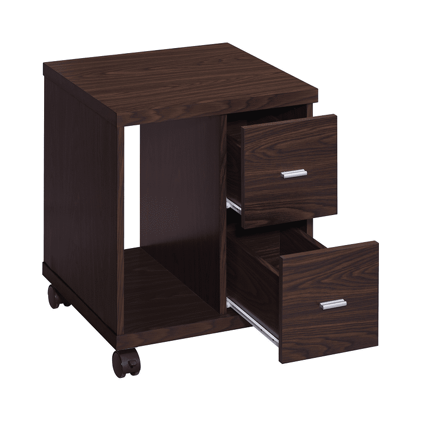 Russell Brown 2-Drawer CPU/Printer Stand by Coaster