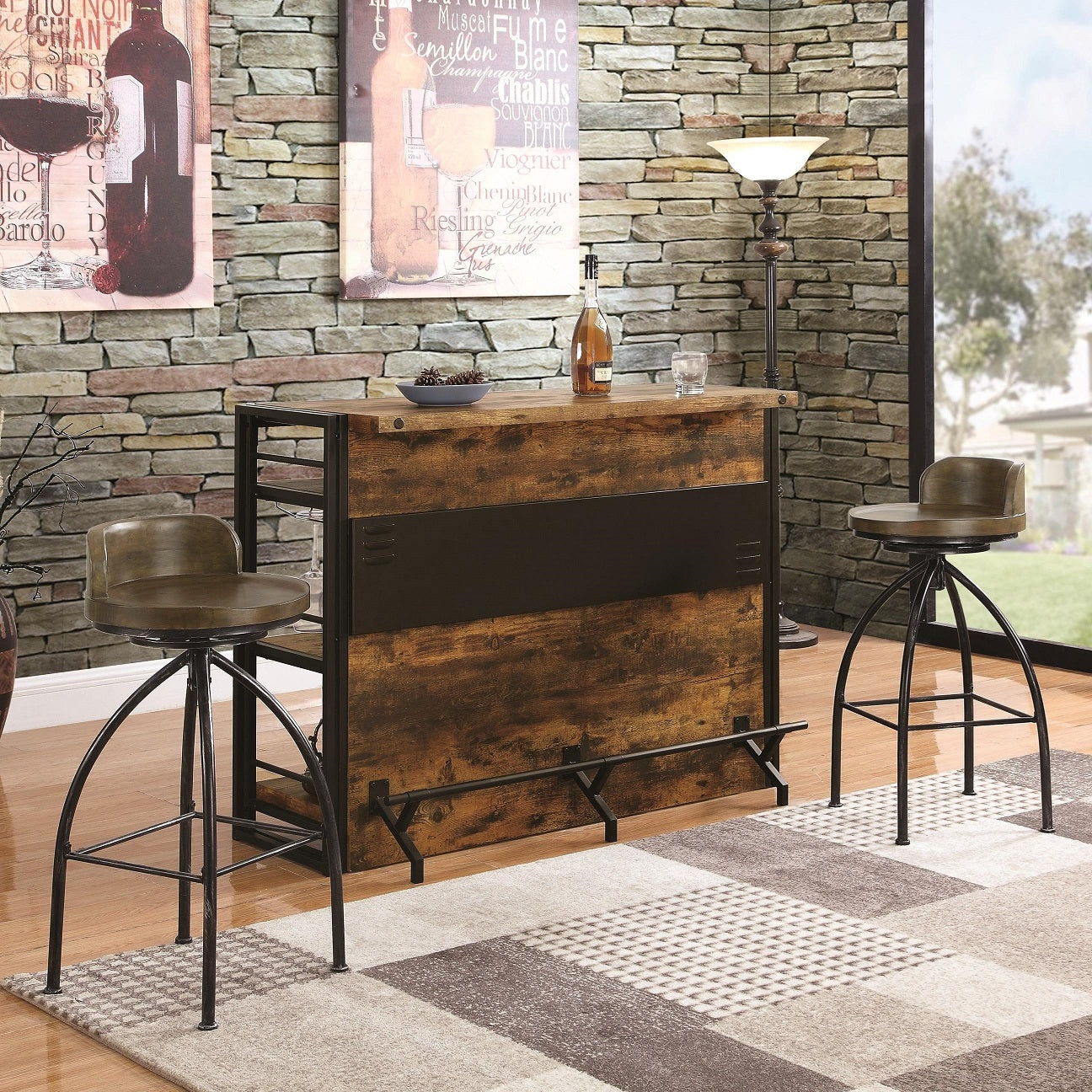 Renaldi Bar Unit by Coaster