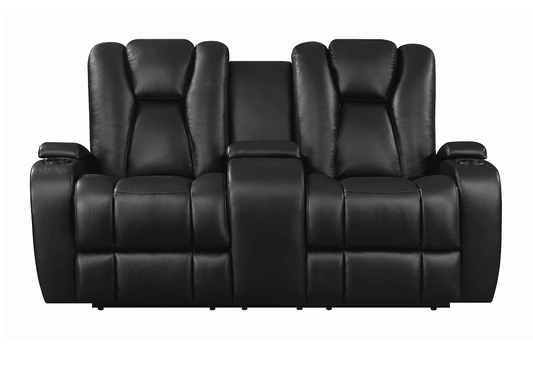 DeLange Powered Reclining Love Seat by Coaster