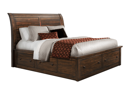 Queen Dawson Creek Platform Storage Bed Frame by Elements