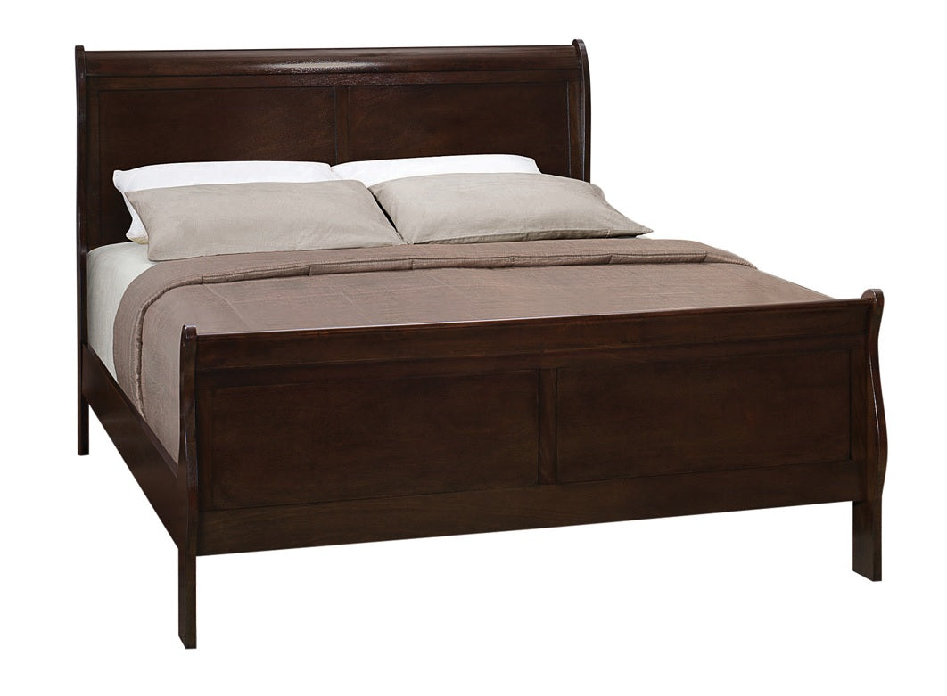 Queen Louis Philippe Cappuccino Bed Frame by Coaster