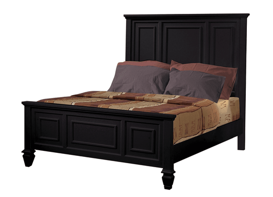 Queen Sandy Beach Black Bed Frame by Coaster
