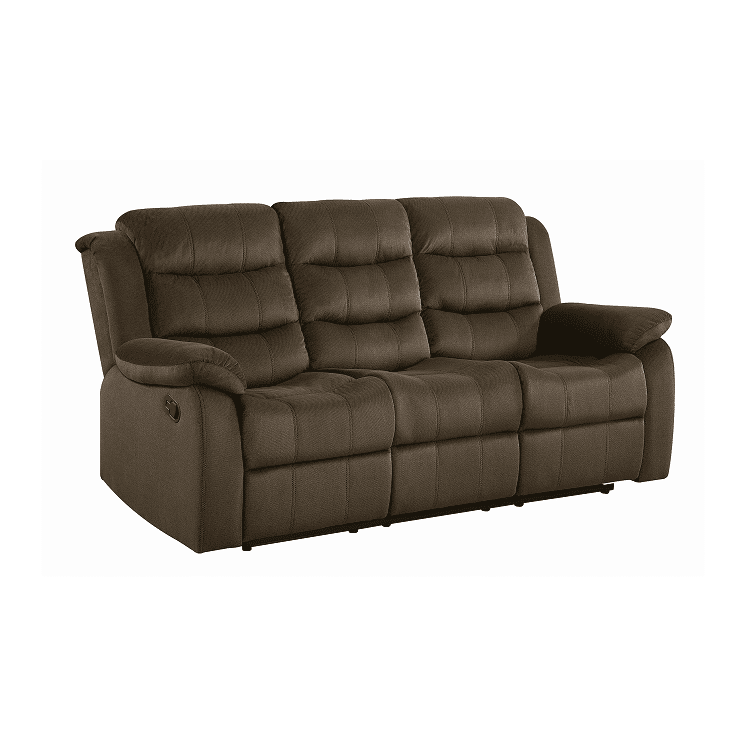 Rodman Reclining Sofa, Love Seat, & Chair by Coaster