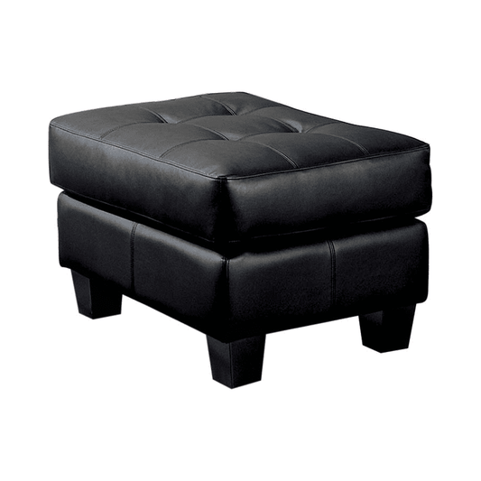 Samuel Black Ottoman by Coaster
