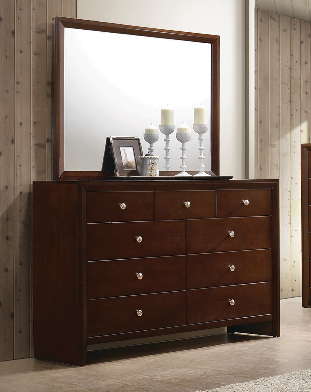 Serenity Rich Merlot Dresser by Coaster