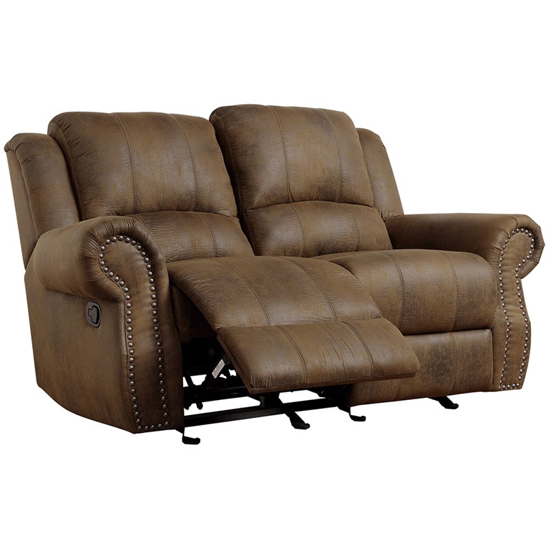 Sir Rawlinson Reclining Glider Love Seat by Coaster