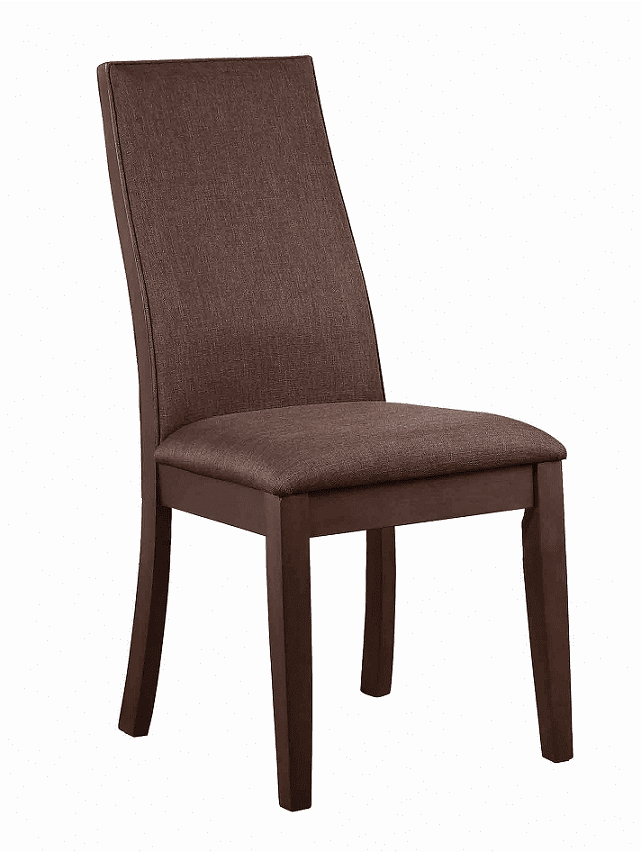 Spring Creek Rich Cocoa Dining Chairs (includes 2 chairs) by Coaster