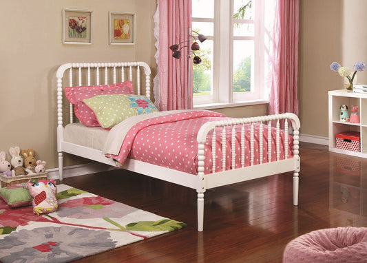 Twin Jones White Bed Frame by Coaster